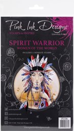 Bild von Pink Ink Designs A5 Clear Stamp Set-Spirit Warrior