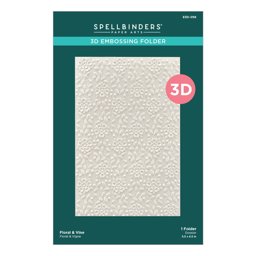 Bild von Spellbinders 3d Embossing Folder 5.5"X8.5"-Floral & Vine