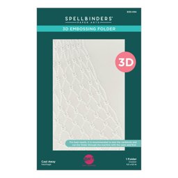 Zeige Details für Spellbinders 3D Embossing Folder by Dawn Woleslagle-Cast Away Bild von Spellbinders 3D Embossing Folder by Dawn Woleslagle-Cast Away