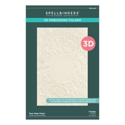 Zeige Details für Spellbinders 3D Embossing Folder 5.5"x8.5"-Four Petal Floral Bild von Spellbinders 3D Embossing Folder 5.5"x8.5"-Four Petal Floral