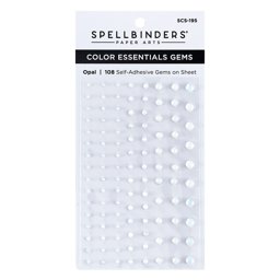 Zeige Details für Spellbinders Color Essentials Gems 108/Pkg-Opal Bild von Spellbinders Color Essentials Gems 108/Pkg-Opal
