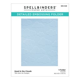 Bild von Spellbinders Embossing Folder-Open Road Head In The Clouds
