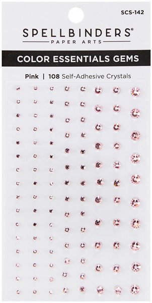 Bild von Spellbinders Color Essentials Gems 108/Pkg-Pink Mix