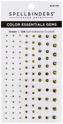Zeige Details für Spellbinders Color Essentials Gems 108/Pkg-Green Mix Bild von Spellbinders Color Essentials Gems 108/Pkg-Green Mix