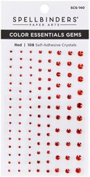 Zeige Details für Spellbinders Color Essentials Gems 108/Pkg-Red Mix Bild von Spellbinders Color Essentials Gems 108/Pkg-Red Mix