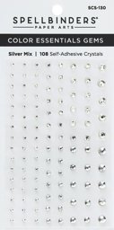 Zeige Details für Spellbinders Color Essentials Gems 108/Pkg-Silver Mix Bild von Spellbinders Color Essentials Gems 108/Pkg-Silver Mix
