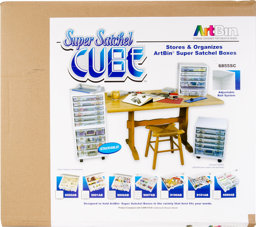 Zeige Details für ArtBin Super Satchel Cube - Empty-15.5"X16.75"X15.625" White Bild von ArtBin Super Satchel Cube - Empty-15.5"X16.75"X15.625" White