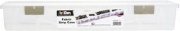Zeige Details für ArtBin Fabric Strip Case-24"x4"x3.5" Translucent Bild von ArtBin Fabric Strip Case-24"x4"x3.5" Translucent