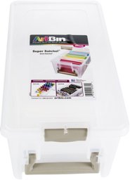 Zeige Details für ArtBin Super SEMI Satchel-15.25"X8"X6.25" Translucent Bild von ArtBin Super SEMI Satchel-15.25"X8"X6.25" Translucent