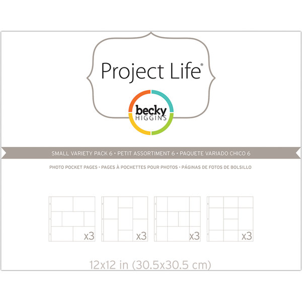 Bild von Project Life Photo Pocket Pages 12/Pkg-Small Variety Pack 6