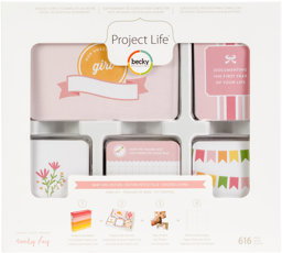 Zeige Details für Project Life Core Kit-Baby Girl, 616/Pkg Bild von Project Life Core Kit-Baby Girl, 616/Pkg