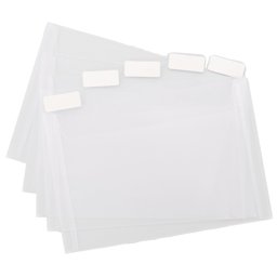 Zeige Details für Totally-Tiffany Tabbed Divider Pockets 5/Pkg- 8 x 8 " Bild von Totally-Tiffany Tabbed Divider Pockets 5/Pkg- 8 x 8 "