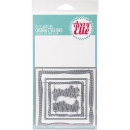Zeige Details für Avery Elle-Ments Dies - Wonky Squares Bild von Avery Elle-Ments Dies - Wonky Squares