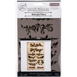 Zeige Details für Prima Marketing Re-Design Mould 5"X8"X8mm - Delicate Flora Bild von Prima Marketing Re-Design Mould 5"X8"X8mm - Delicate Flora
