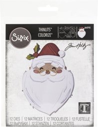 Zeige Details für Sizzix Thinlits Dies By Tim Holtz 12/Pkg-Santa's Wish Colorize Bild von Sizzix Thinlits Dies By Tim Holtz 12/Pkg-Santa's Wish Colorize