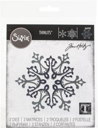 Zeige Details für Sizzix Thinlits Dies By Tim Holtz 2/Pkg-Stunning Snowflake Bild von Sizzix Thinlits Dies By Tim Holtz 2/Pkg-Stunning Snowflake