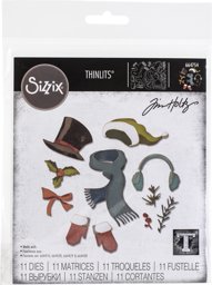 Zeige Details für Sizzix Thinlits Dies By Tim Holtz 11/Pkg-Winter Wardrobe Bild von Sizzix Thinlits Dies By Tim Holtz 11/Pkg-Winter Wardrobe