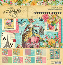 Bild von Graphic45 Collection Pack 6"x 6"- Ephemera Queen