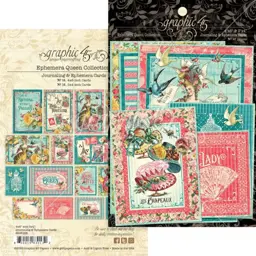 Zeige Details für Graphic45 Journaling & Ephemera Cards - Ephemera Queen Bild von Graphic45 Journaling & Ephemera Cards - Ephemera Queen
