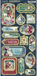 Bild von Graphic45 Let It Snow Chipboard Die-Cuts