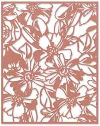 Zeige Details für Sizzix Thinlits Die By Tim Holtz-Flowery Bild von Sizzix Thinlits Die By Tim Holtz-Flowery
