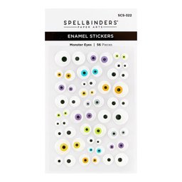 Zeige Details für Spellbinders Enamel Stickers From The Monster Birthday Colle-Monster Eyes Bild von Spellbinders Enamel Stickers From The Monster Birthday Colle-Monster Eyes
