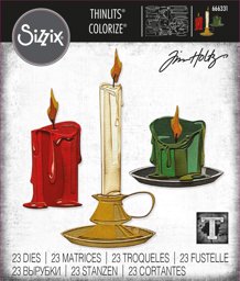 Zeige Details für Sizzix Thinlits Dies By Tim Holtz 23/Pkg-Candleshop Colorize Bild von Sizzix Thinlits Dies By Tim Holtz 23/Pkg-Candleshop Colorize