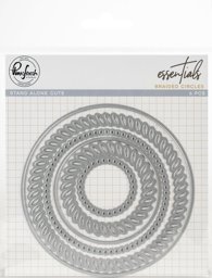 Zeige Details für Pinkfresh Studio Essentials Die Set-Braided Circles Bild von Pinkfresh Studio Essentials Die Set-Braided Circles