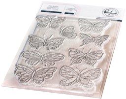 Bild von Pinkfresh Studio Clear Stamp Set 4"X6"-Small Butterflies