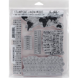 Zeige Details für Tim Holtz Cling Stamps 7"X8.5"-Documented Bild von Tim Holtz Cling Stamps 7"X8.5"-Documented