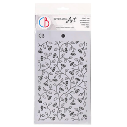 Zeige Details für Ciao Bella - TEXTURE STENCIL 5"X8" FLOWER RAMAGE Bild von Ciao Bella - TEXTURE STENCIL 5"X8" FLOWER RAMAGE