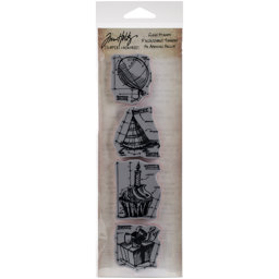 Zeige Details für Tim Holtz Mini Blueprints Strip Cling Stamps 3"X10"-Birthday Bild von Tim Holtz Mini Blueprints Strip Cling Stamps 3"X10"-Birthday