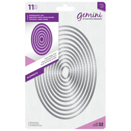 Bild von Gemini Die - Elements- Stitch Edge Oval