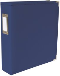 Zeige Details für We R Classic Leather D-Ring Album 8.5"X11"-Cobalt Bild von We R Classic Leather D-Ring Album 8.5"X11"-Cobalt