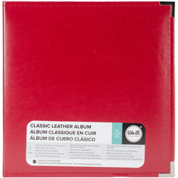 Zeige Details für We R Classic Leather D-Ring Album 8.5"X11"-Real Red Bild von We R Classic Leather D-Ring Album 8.5"X11"-Real Red