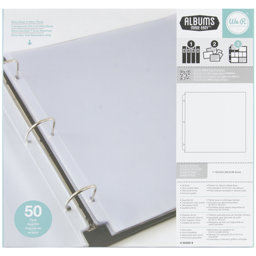 Zeige Details für We R Ring Photo Sleeves 12"X12" 50/Pkg-Full Page Bild von We R Ring Photo Sleeves 12"X12" 50/Pkg-Full Page
