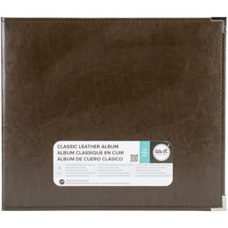 Zeige Details für We R Classic Leather D-Ring Album 12"X12"-Dark Chocolate Bild von We R Classic Leather D-Ring Album 12"X12"-Dark Chocolate