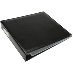 Bild von We R Classic Leather D-Ring Album 12"X12"-Black