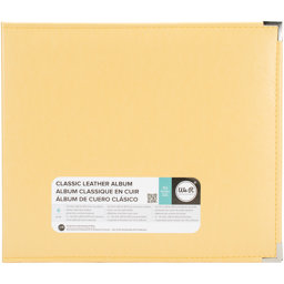 Zeige Details für We R Classic Leather D-Ring Album 12"X12"-Buttercup Bild von We R Classic Leather D-Ring Album 12"X12"-Buttercup
