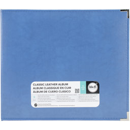 Bild von We R Classic Leather D-Ring Album 12"X12"-Country Blue