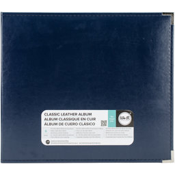 Zeige Details für We R Classic Leather D-Ring Album 12"X12"-Navy Bild von We R Classic Leather D-Ring Album 12"X12"-Navy