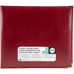 Zeige Details für We R Classic Leather D-Ring Album 12"X12"-Wine Bild von We R Classic Leather D-Ring Album 12"X12"-Wine