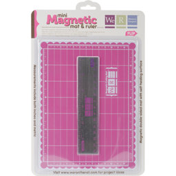 Zeige Details für Mini Magnetic Cutting Mat & Ruler Set- Bild von Mini Magnetic Cutting Mat & Ruler Set-