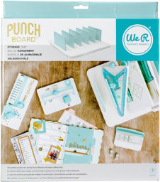 Zeige Details für We R Memory Keepers Punch Board Storage- Bild von We R Memory Keepers Punch Board Storage-