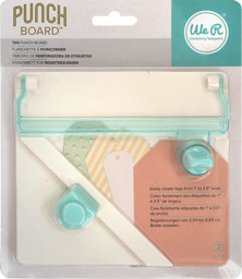 Zeige Details für We R Memory Keepers Tag Punch Board- Bild von We R Memory Keepers Tag Punch Board-