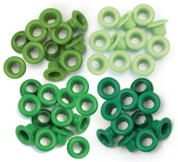 Zeige Details für We R Eyelets Standard 60/Pkg-Green Bild von We R Eyelets Standard 60/Pkg-Green