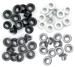 Zeige Details für We R Eyelets Standard 60/Pkg-Gray Bild von We R Eyelets Standard 60/Pkg-Gray