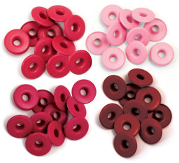 Zeige Details für We R Eyelets Wide 40/Pkg-Red Bild von We R Eyelets Wide 40/Pkg-Red