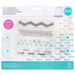 Zeige Details für We R Memory Keepers Pattern Stamping Block 5pcs- Bild von We R Memory Keepers Pattern Stamping Block 5pcs-