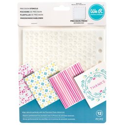 Zeige Details für We R Memory Keepers Precision Stencils 12/Pkg- Bild von We R Memory Keepers Precision Stencils 12/Pkg-